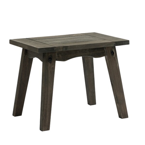 Rectangular Outdoor All Weather Wooden Side Coffee Table