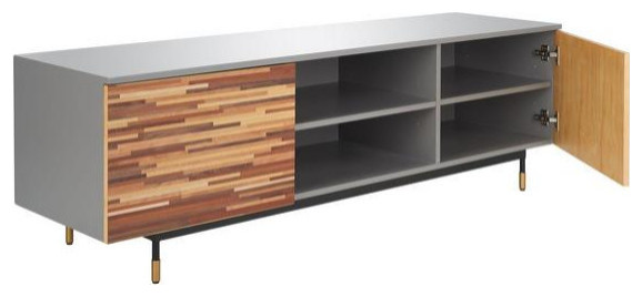 Novak Mid Century TV Stand   Modern   Entertainment Centers And Tv Stands   by Virgil Stanis Design  Houzz