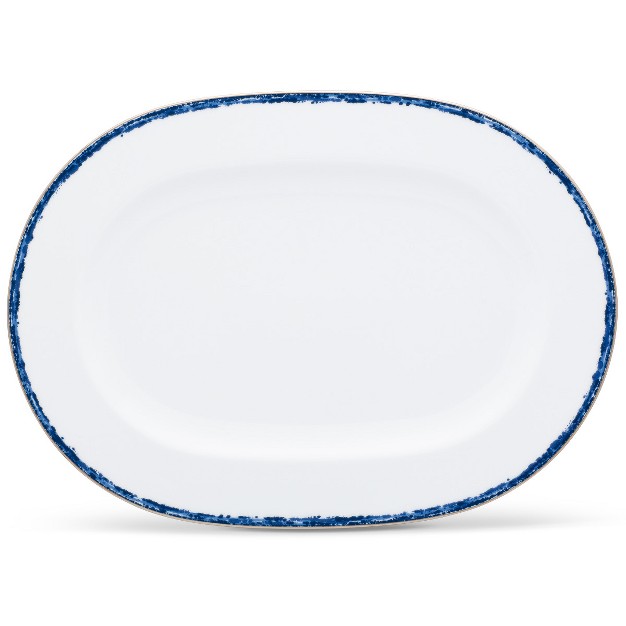 Noritake Rill Oval Large Serving Platter