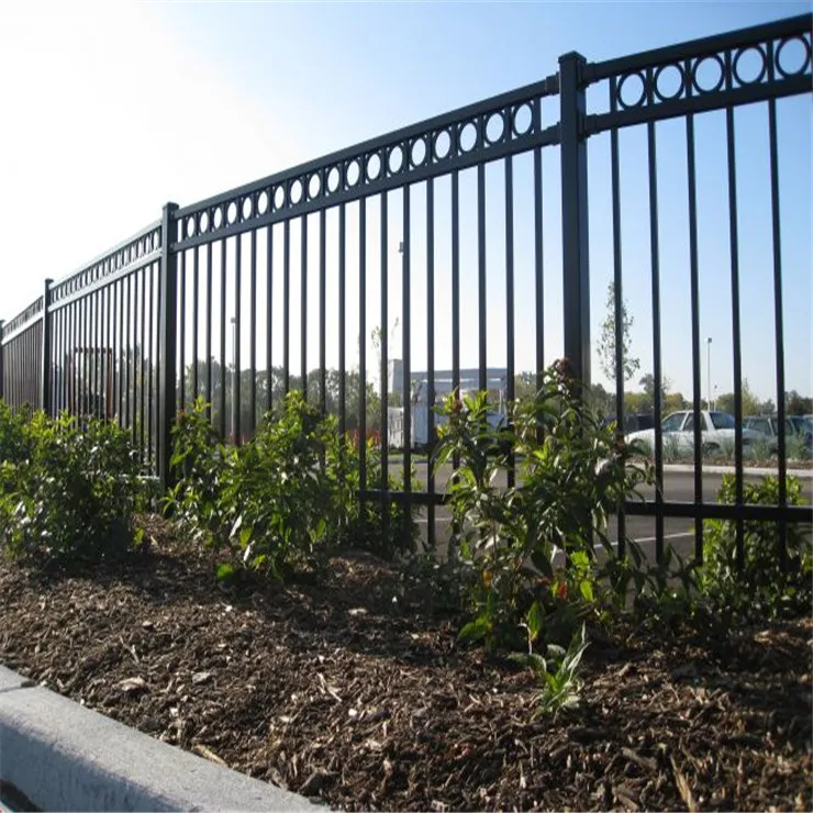 Cheap Price Factory Supply  Aluminum Flat Top  Fence  For Garden