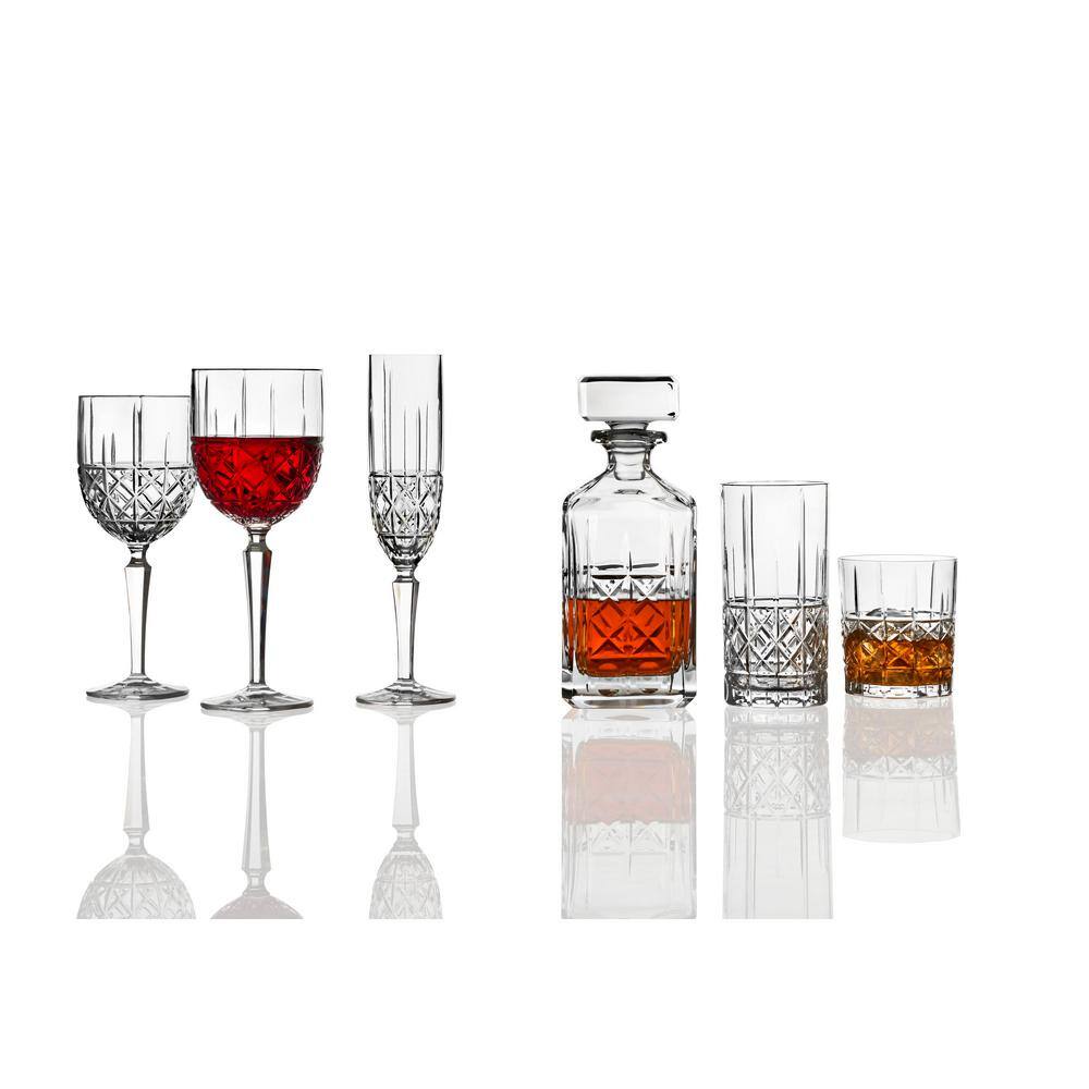 Marquis By Waterford Brady 11 fl. oz. Crystal Double Old Fashioned Glass Set (Set of 4) 40018563