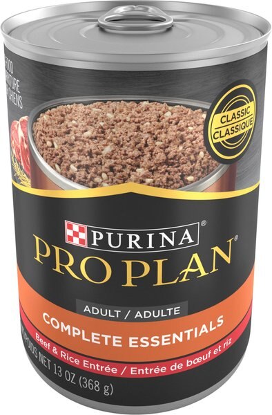 Purina Pro Plan Complete Essentials Beef and Rice Entree Wet Dog Food