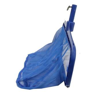 Swimline HydroTools Swimming Pool Deep Bag Leaf Rake Net with 5 ft. - 15 ft. Telescopic Pole 8040 +8356M