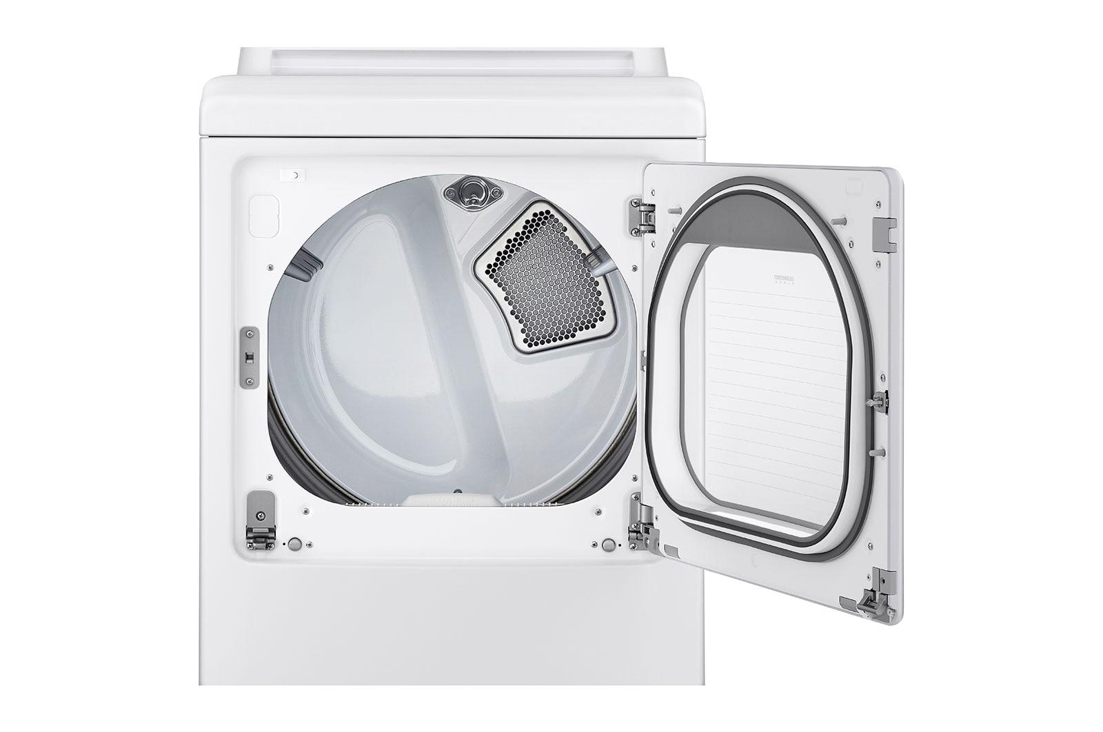 Lg DLEX7900WE 7.3 Cu. Ft. Ultra Large Capacity Smart Wi-Fi Enabled Rear Control Electric Dryer With Turbosteam™