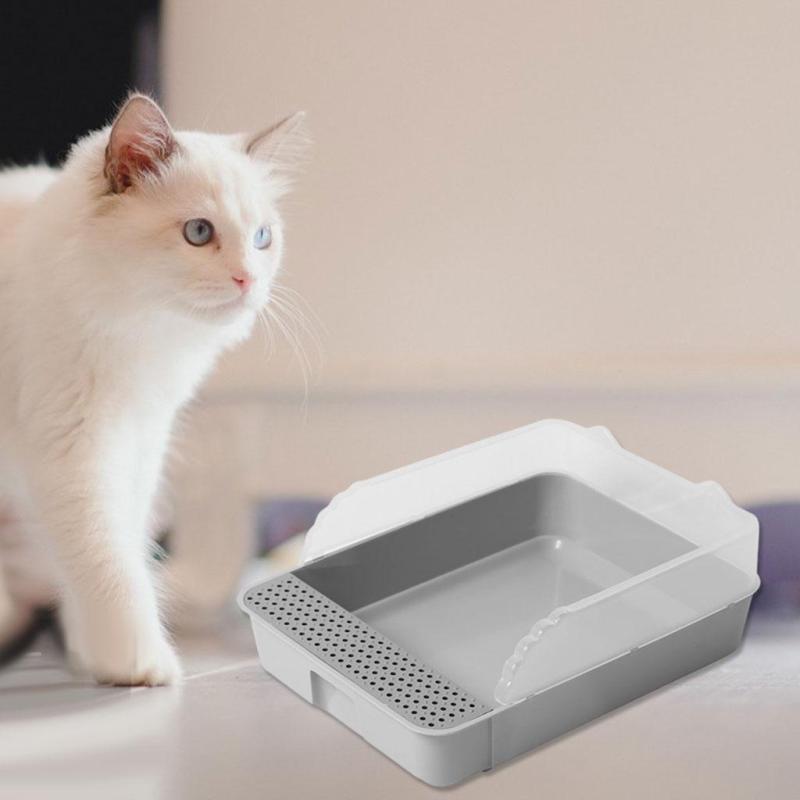 Cat Litter Box with Lid， Enclosed Cat Potty， Top Entry Anti-Splashing Cat Toilet， Easy to Clean Including Cat Litter Scoop - 27