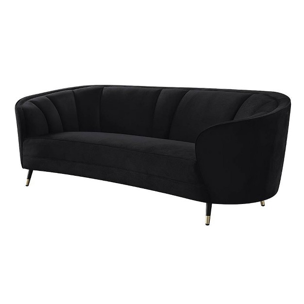 Achim Sofa Black Velvet Acme Furniture