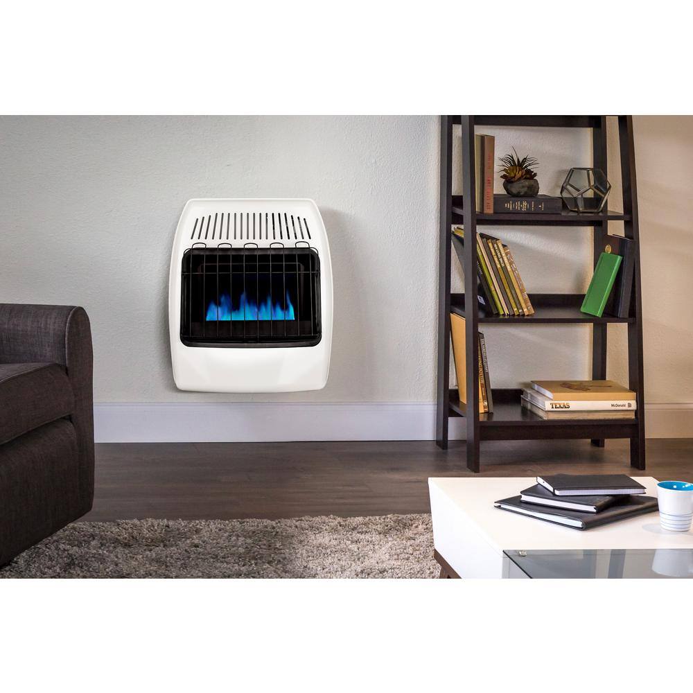 Dyna-Glo 20000 BTU Vent Free Natural Gas Blue Flame Wall Heater BF20NMDG-4