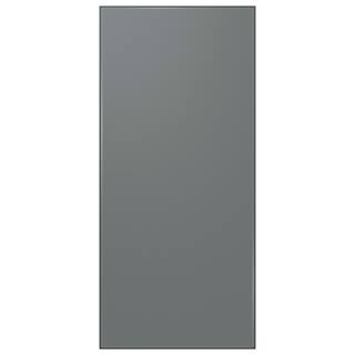  Bespoke Top Panel in Matte Grey Glass for 4-Door Flex French Door Refrigerator RA-F18DUU31