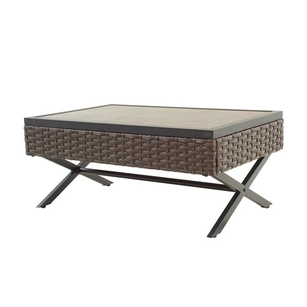 Patio Festival Outdoor XLeg Col. Coffee Table