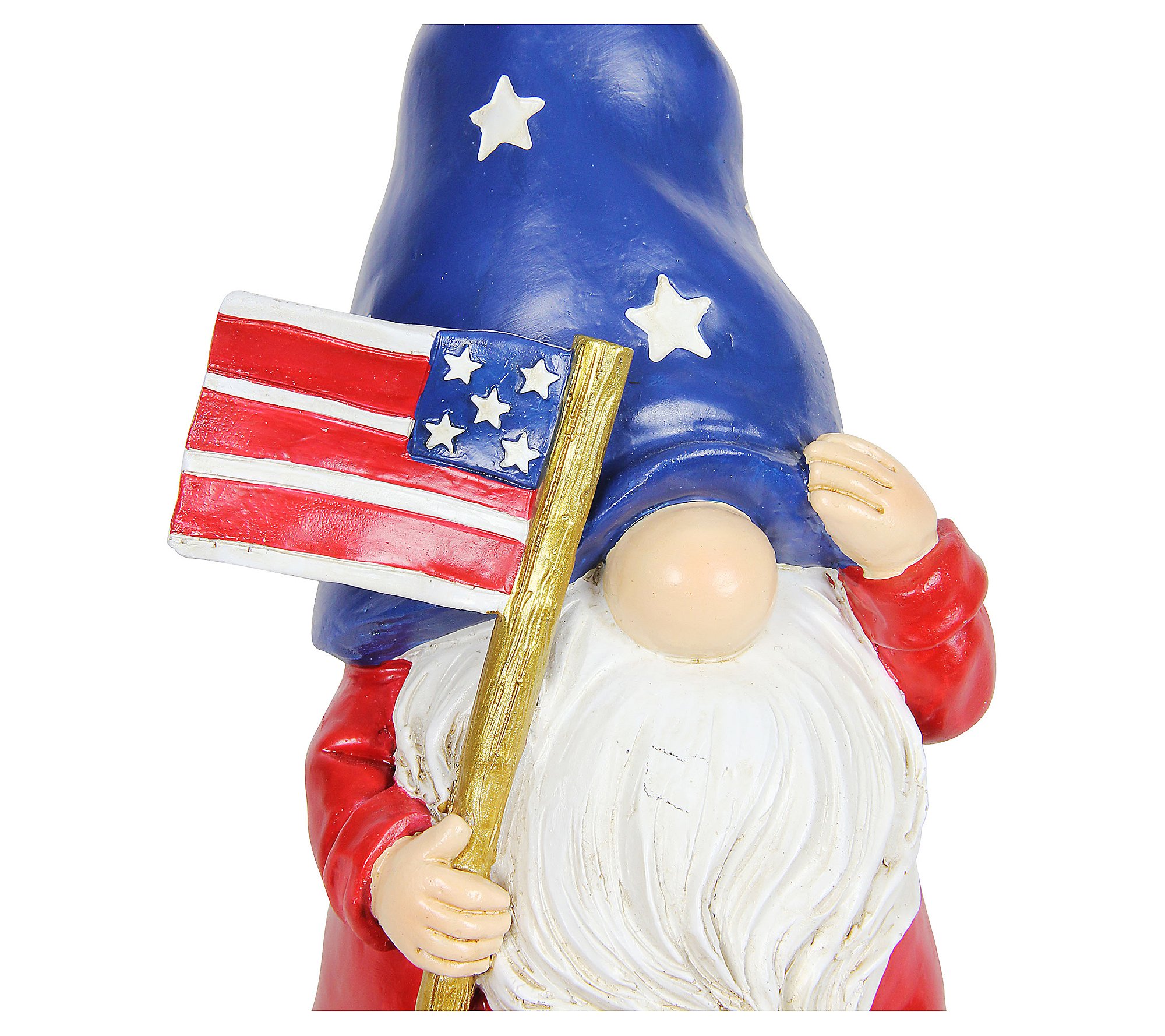 Exhart 2-Piece Patriotic Gnome Statue Asst