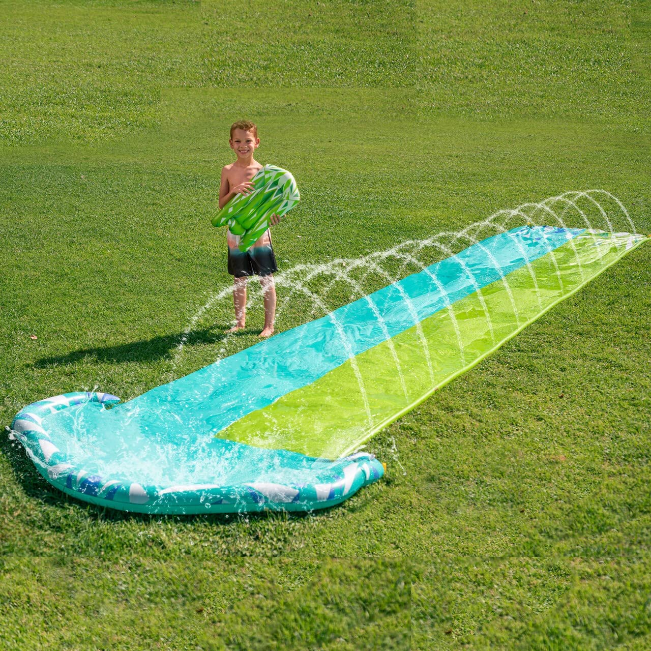 Clearance - Sport Lawn Water Slides with 2 Boards