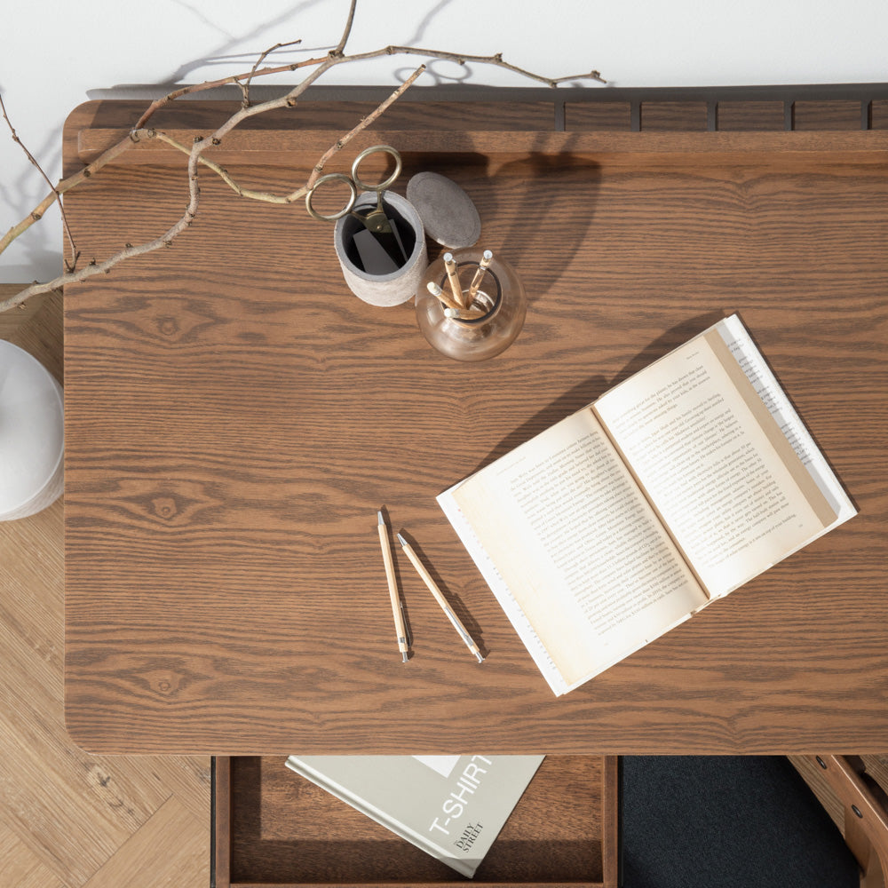 COLT Study Desk 120cm - Walnut