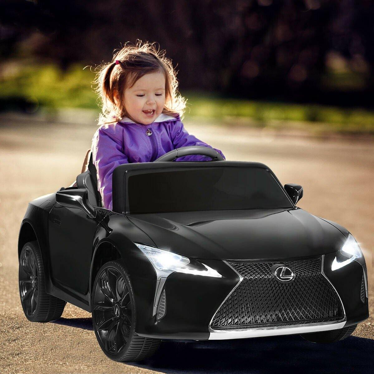 Costzon Ride on Car, Licensed Lexus LC500, 12V Battery Powered Car w/2.4G Remote Control