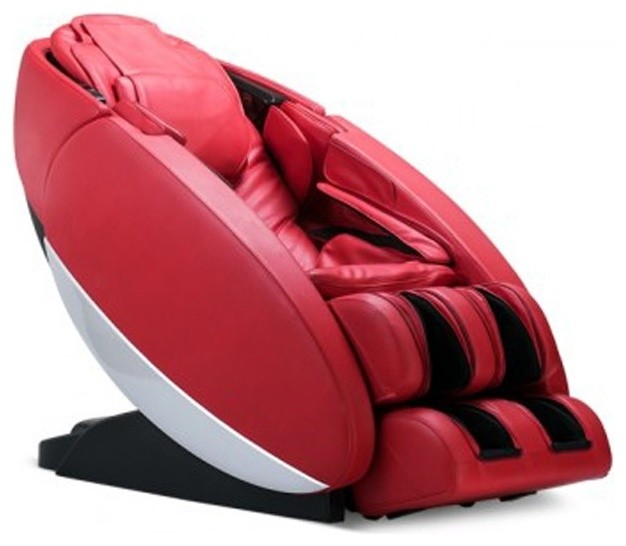 Human Touch Novo XT2 3D SL Track Massage Chair with Zero Gravity  Red   Contemporary   Massage Chairs   by easymassagechair  Houzz