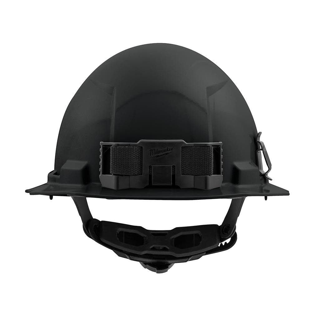 Milwaukee Black Full Brim Hard Hat with 6pt Ratcheting Suspension Type 1 Class E 48-73-1131 from Milwaukee