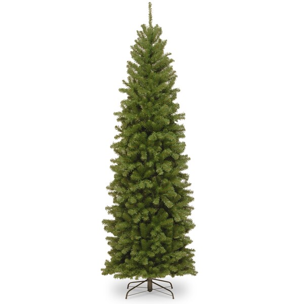 National Tree Company 9 ft. North Valley Spruce Pencil Slim Tree