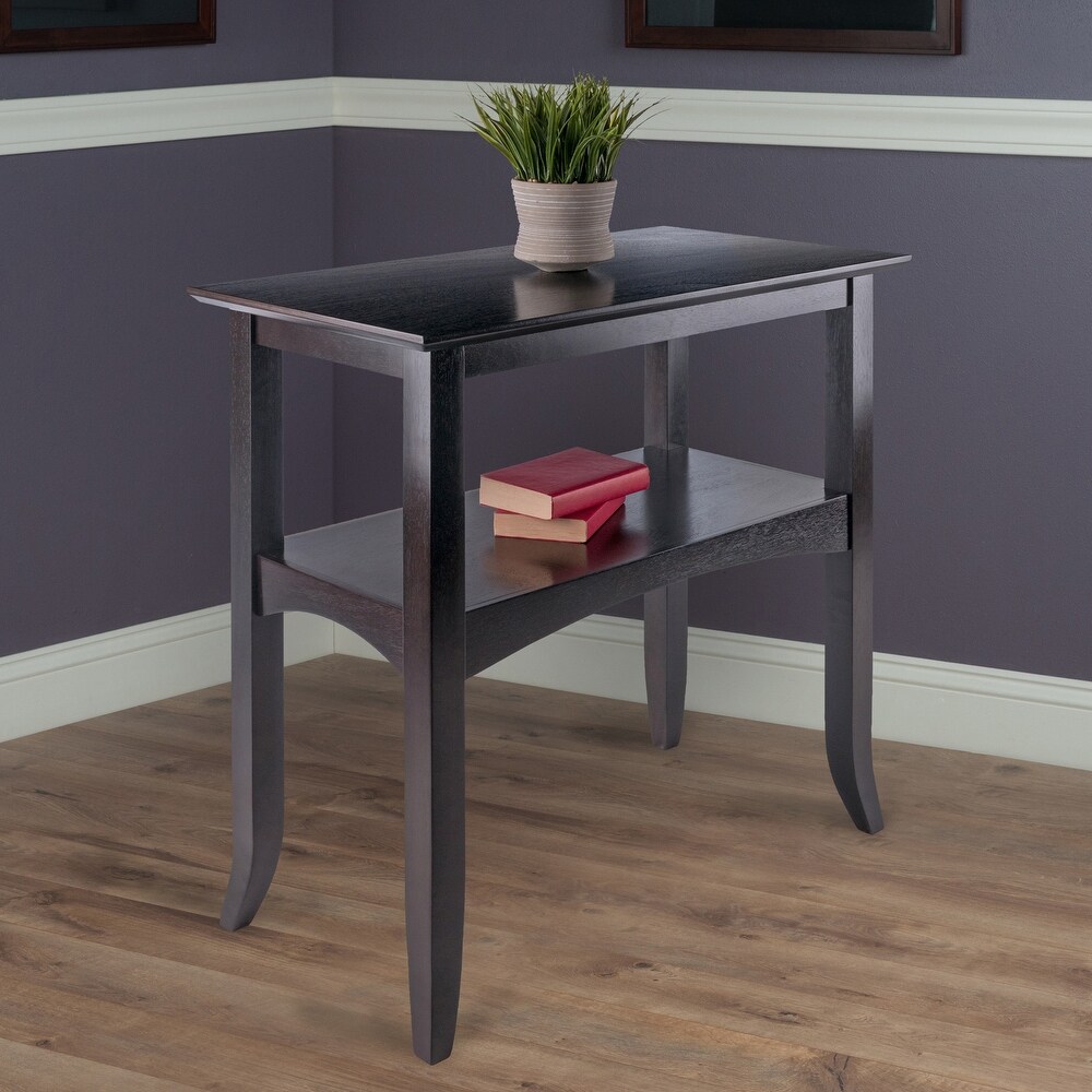 Camden Console Table  Coffee   30 x 16.06 x 29.06 inches