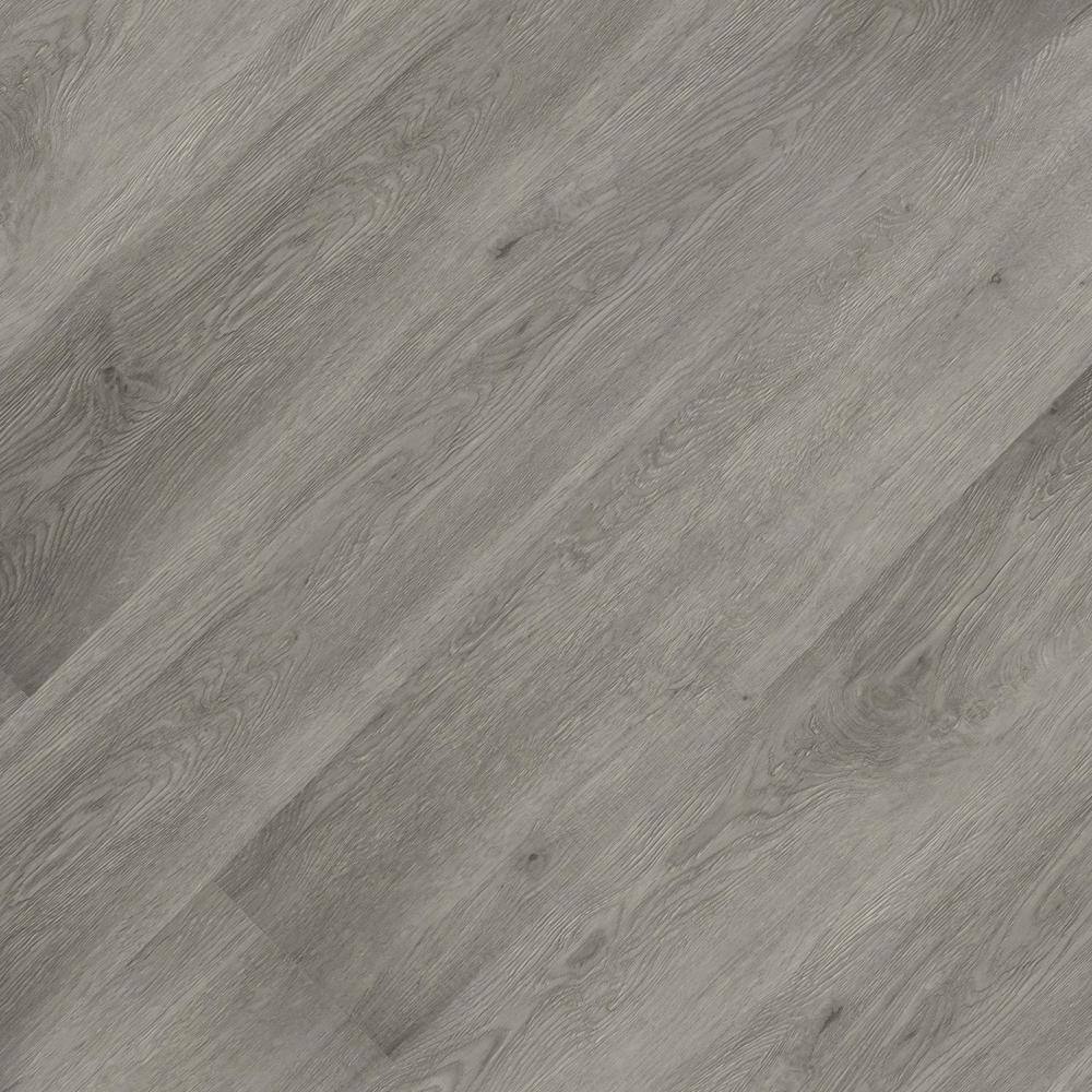 TrafficMaster Aiden Platinum 6 MIL x 6.3 in. W x 36 in. L Click Lock Waterproof Luxury Vinyl Plank Flooring (24 sqftcase) VTRHDAIDPLA6X36