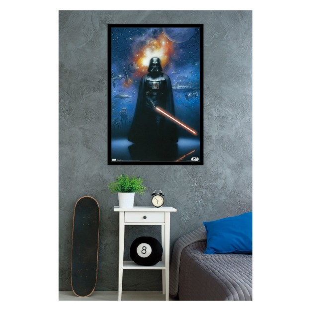 Star Wars Darth Vader Framed Poster Trends International