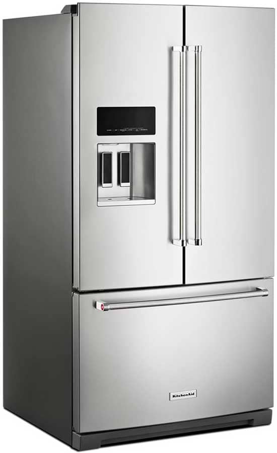 KitchenAid 36 PrintShield Stainless Steel French Door Refrigerator With Exterior Ice And Water