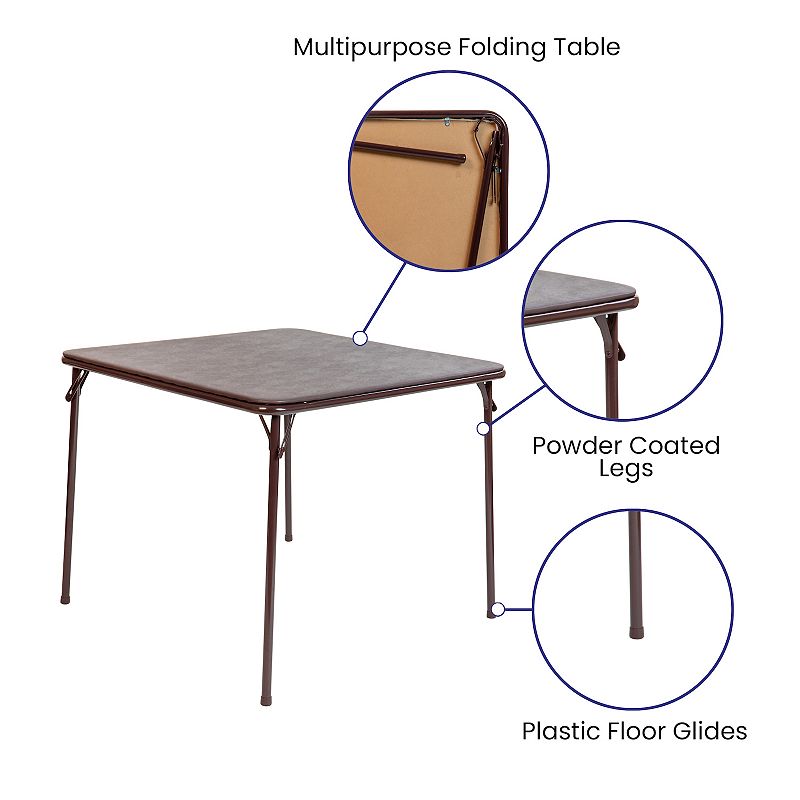 Flash Furniture Folding Card Table