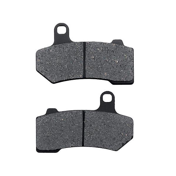 Rear Brake Pads Compatible with 2011 Harley FLTRU Road Glide Ultra - Non-Metallic Organic NAO Brake Pads Set