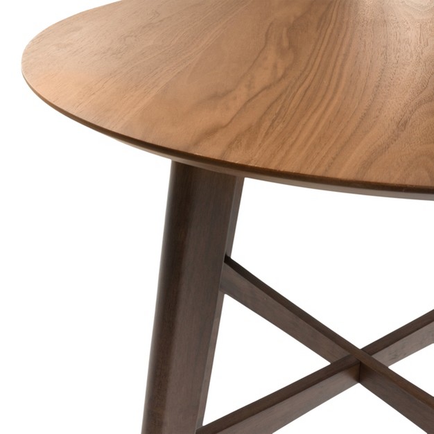 Bar Table Natural Walnut Christopher Knight Home