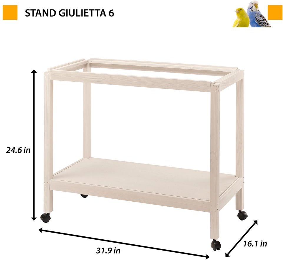 Ferplast Giulietta 6 Wooden Stand Cage Accessory