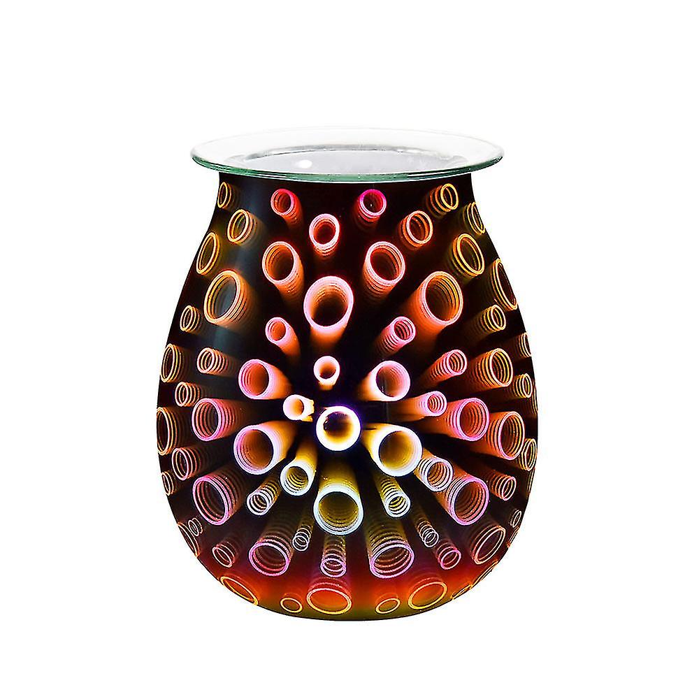 Aroma Electric Wax Melt Burner 3d Lamp Night Light Wax Warmer