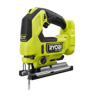 RYOBI ONE+ HP 18V Brushless Cordless Jig Saw (Tool Only) with All Purpose Jig Saw Blade Set (20-Piece) PBLJS01B-A14AK201