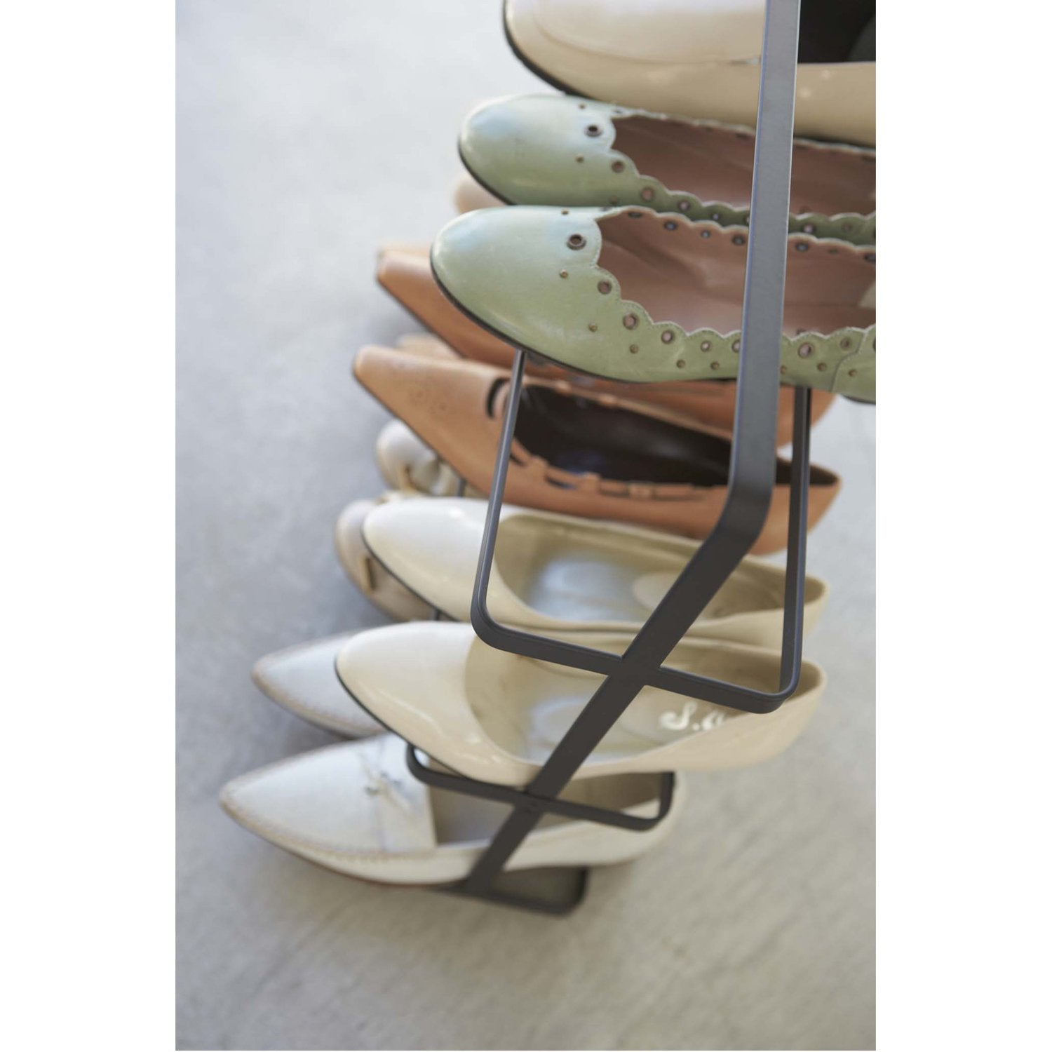 Tower 3-Tier Slim Portable Shoe Rack - Wide in Various Colors