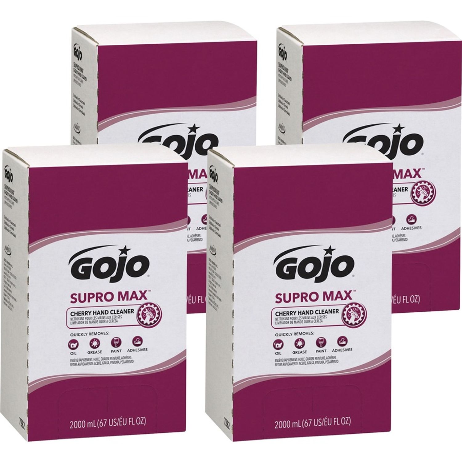 PRO TDX Supro Max Cherry Hand Cleaner by Gojo Industries， Inc GOJ728204CT