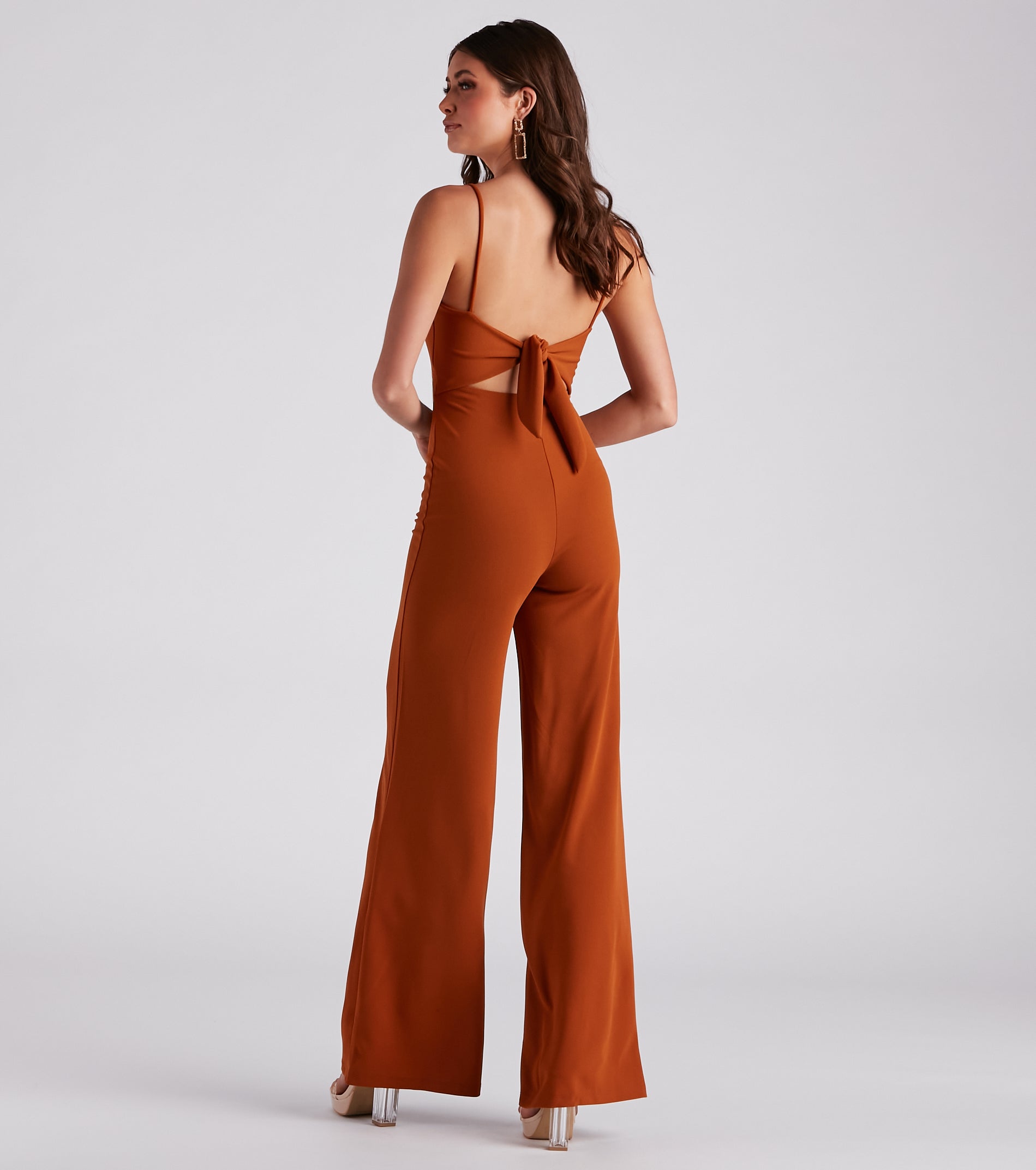 Sleek And Stylish Crepe Jumpsuit