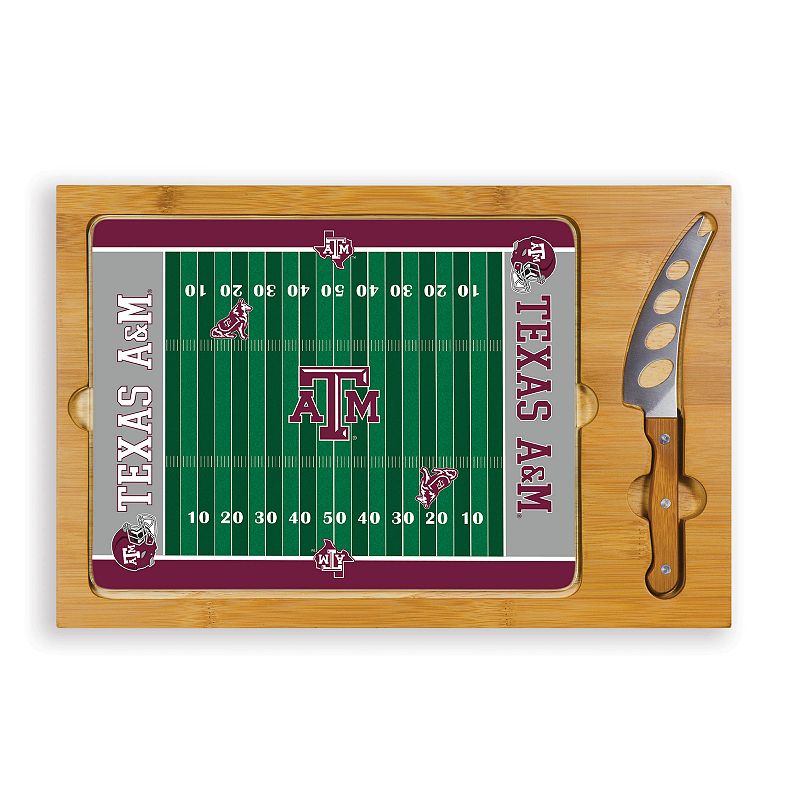 Picnic Time Texas AandM Aggies Cutting Board Serving Tray