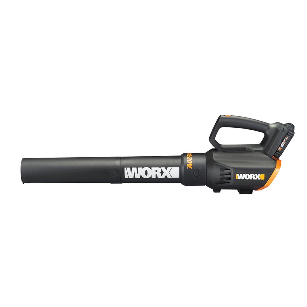 Worx WG915 Power Share 20V 10 in. Cordless Battery Chainsaw and Leaf Blower Combo Kit (Battery and Fast Charger Included)