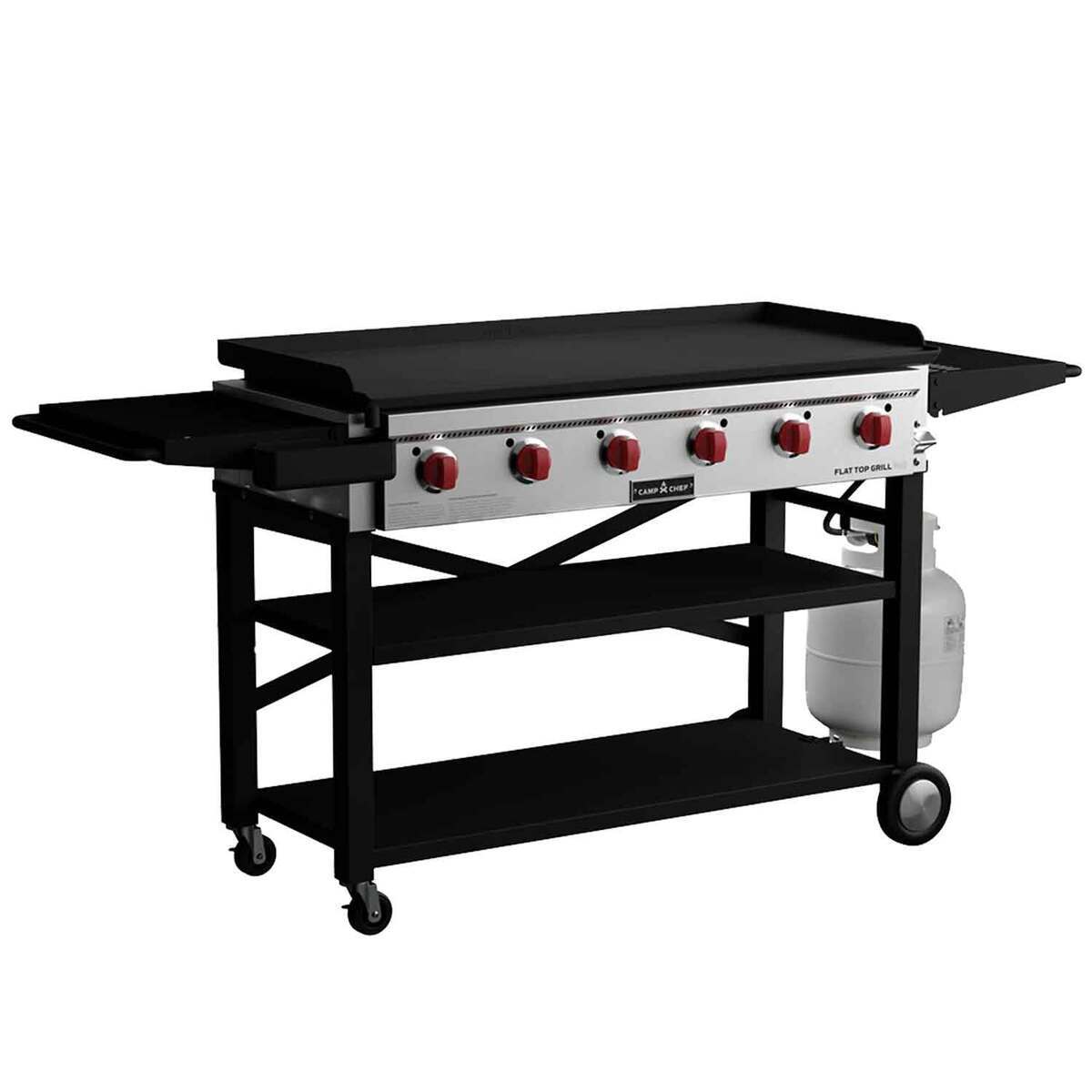 Camp Chef Flat Top 900 6 Burner Griddle  Silver