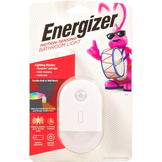 Energizer Battery Operated Toilet Clip Led Light