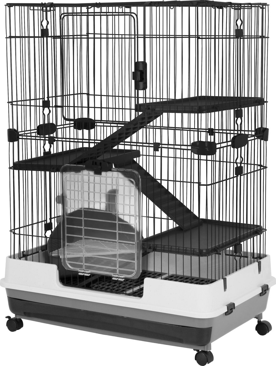 AandE Cage Company 43-in Extra-Large Deluxe 4-Tier Small Animal Cage