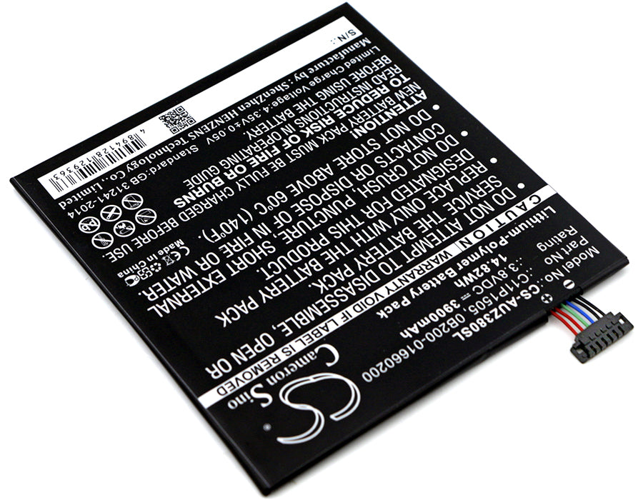 Asus P022 P024 ZenPad 80 Z380C ZenPad 80 Z380CX Replacement Battery BatteryClerkcom Tablet