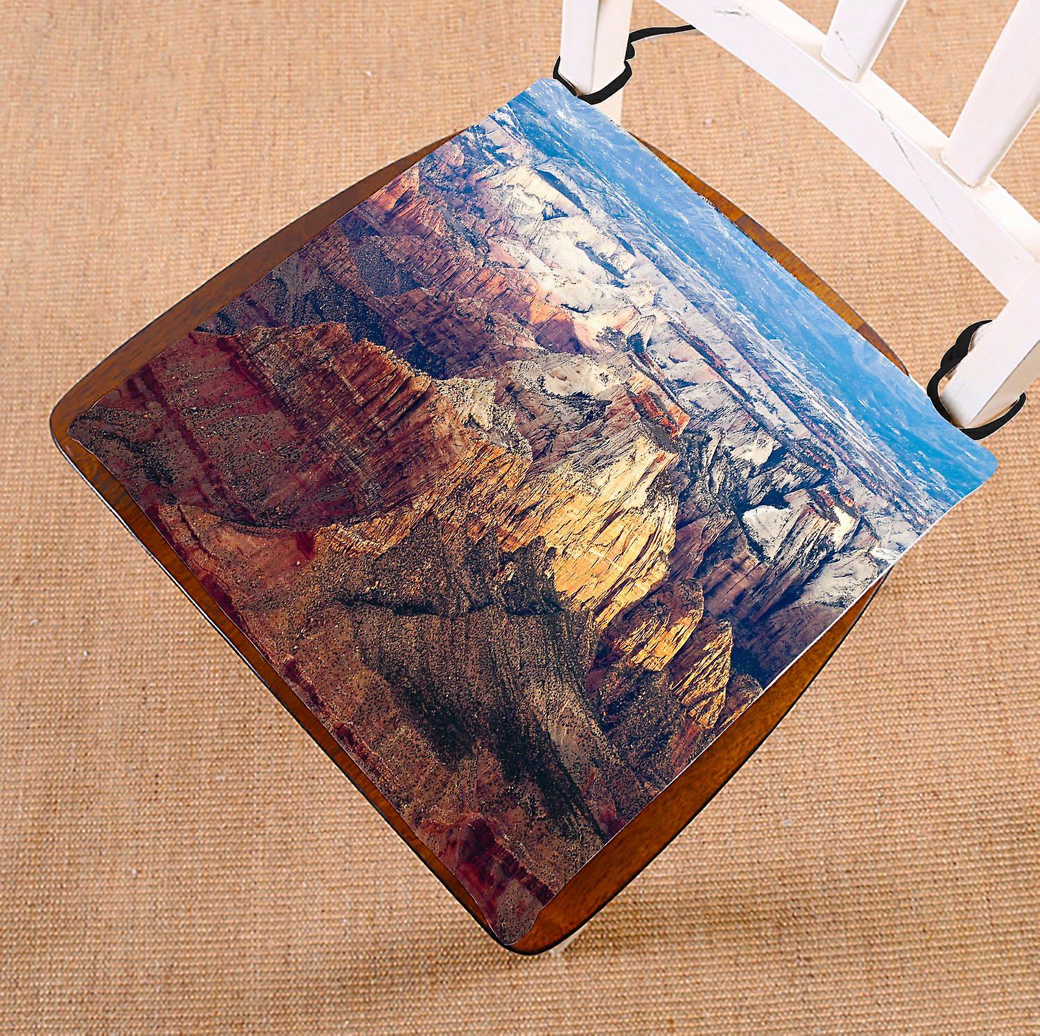 Nature Scenery Zion Seat Cushion Chair Cushion Floor Cushion 50x50 Cm