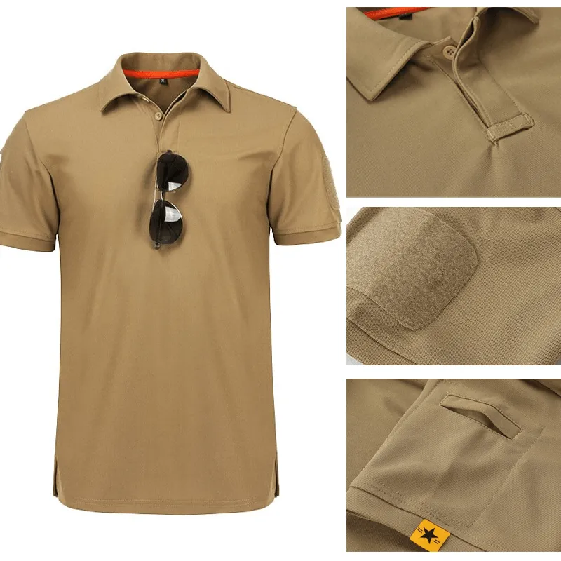 Men's Outdoor Quick Dry Polo Shirt