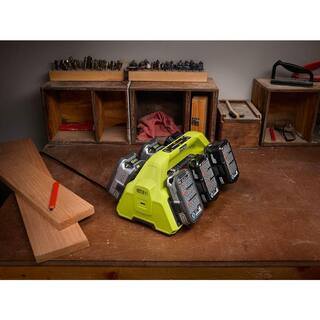 RYOBI ONE+ 18V Cordless 11-Piece Combo Kit with 3 Batteries and 6-Port SUPERCHARGER PCK800KN