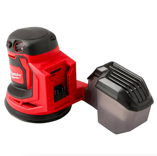 Milwaukee M18 18-Volt Lithium-Ion Cordless 5 in. Random Orbit Sander with Two 3.0 Ah Batteries (2648-20-48-11-1837)