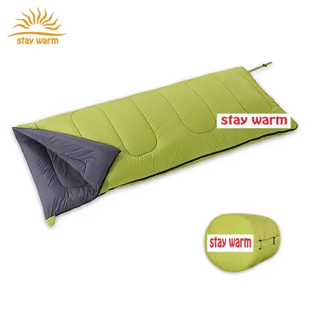 Custom High Quality Battery operated Electric Heated Sleeping Bag for Camping/Hiking Gear