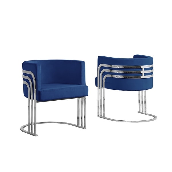 Best Quality Furniture Accent Chairs with Chrome Base (Single)