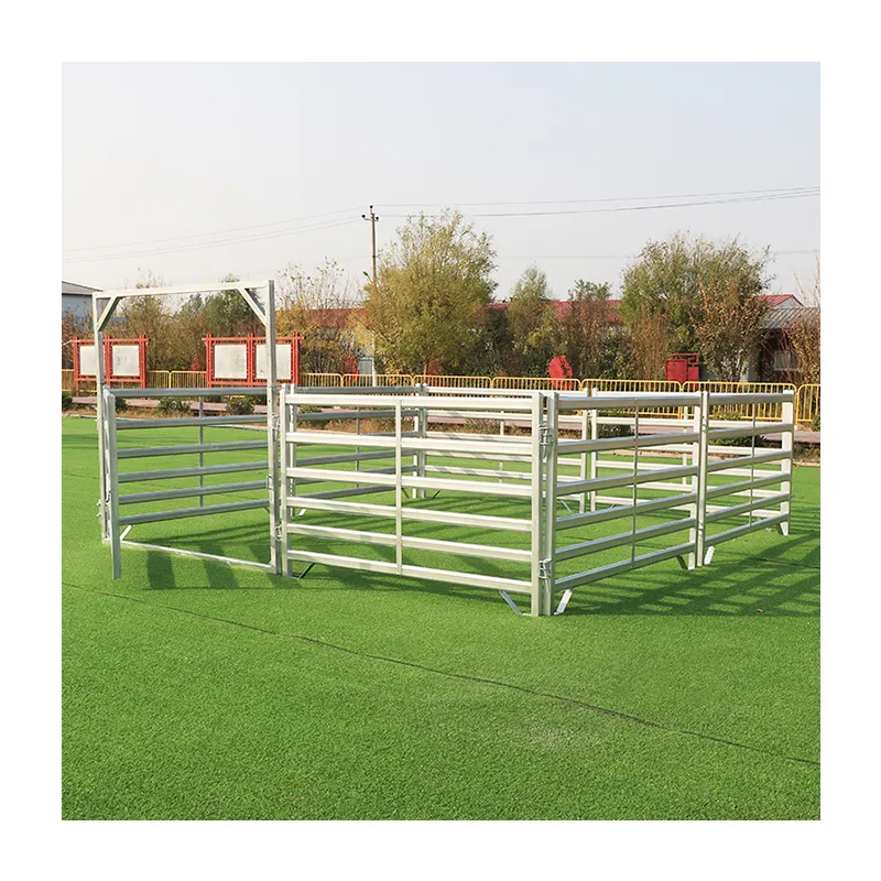 High quality factory supply australia standard 12ft galvanized farm yard livestock cow cattle panel for sale