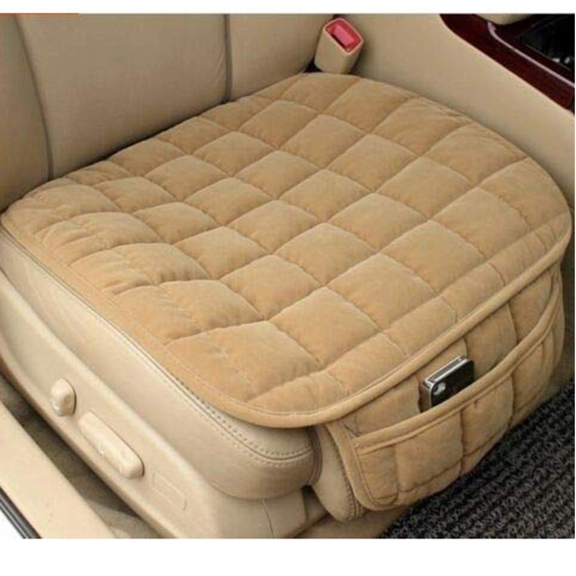 Sunisery Universal Car Seat Cover Breathable PU Leather Pad Mat for Car Chair Cushion