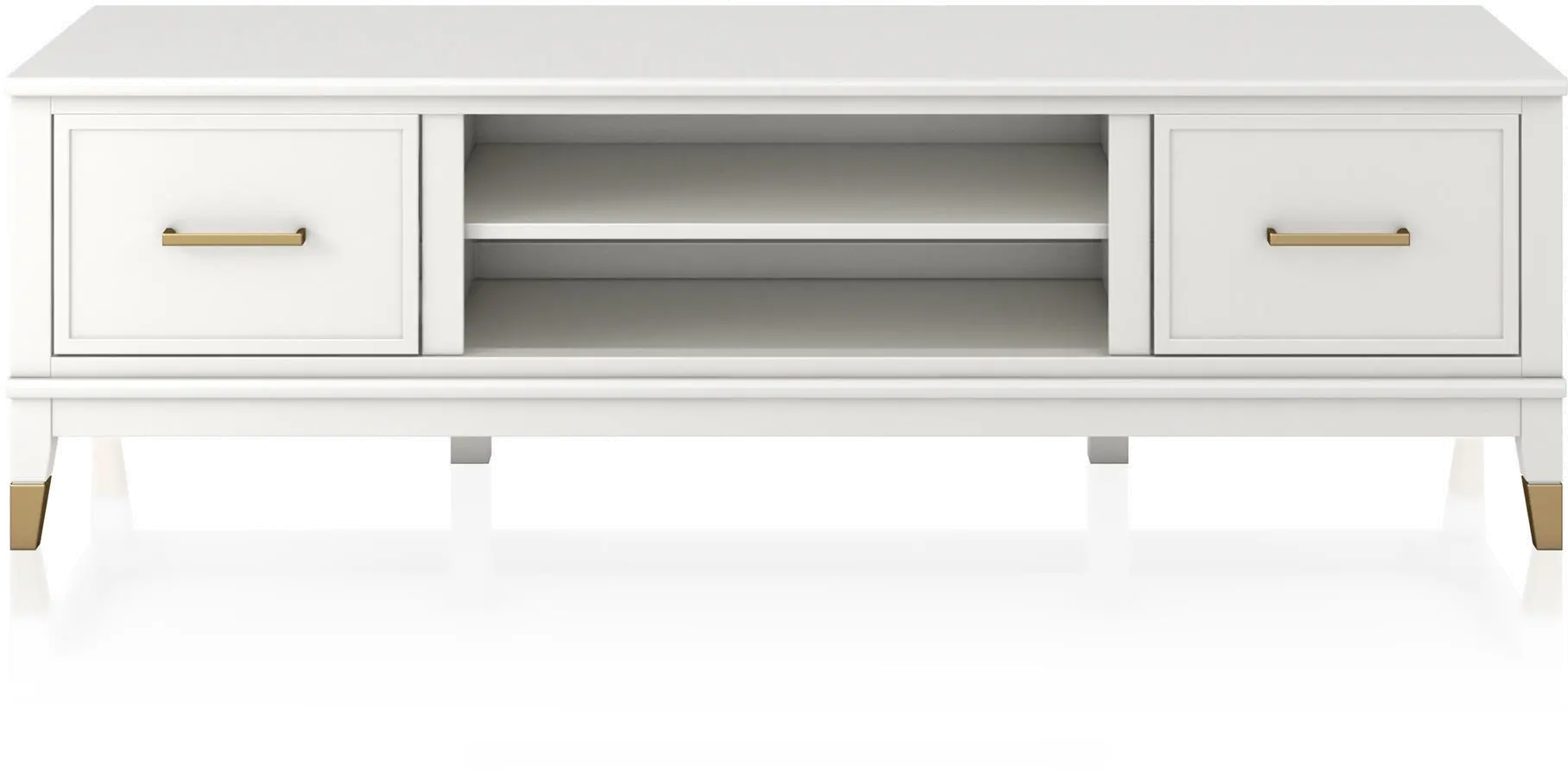 Westerleigh White 65 TV Stand