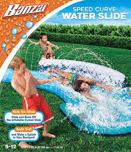 Banzai 16 Ft. Speed Curve Water Slide&nbsp;