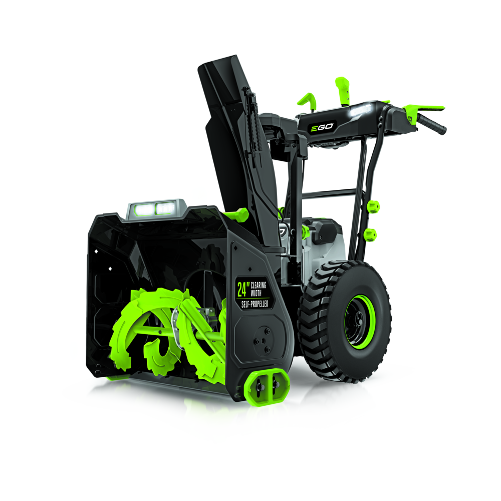 EGO POWER+ Snow Blower 24" Self-Propelled 2 Stage with Two 10 Ah Batteries SNT2406 from EGO